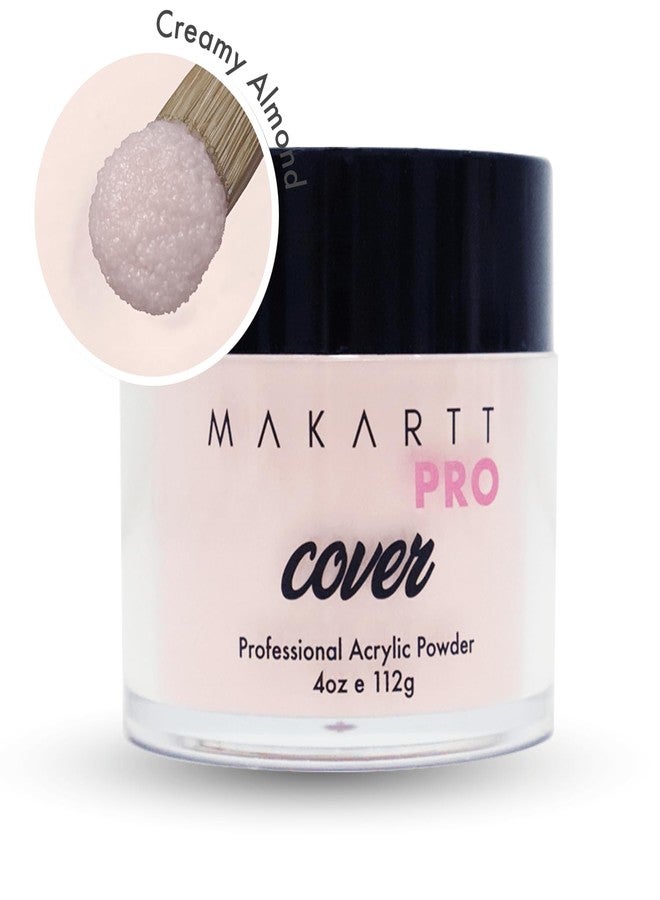 MakarttPro بودرة أكريليك ماكارت برو - 112 غ/4 أونصة لتغطية الأظافر وتطويلها، مثالية لفنيي الأظافر المحترفين - اللون: لوزي كريمي - Image 2